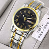 Watch Automatic Movement Round Stainless Steel Glass Mirror Luminous Waterproof Business Style For Men