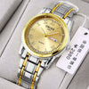 Watch Automatic Movement Round Stainless Steel Glass Mirror Luminous Waterproof Business Style For Men