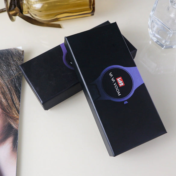 Watch Box Black Sponge Printed Logo