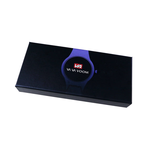 Watch Box Black Sponge Printed Logo