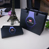 Watch Box Black Sponge Printed Logo