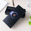 Watch Box Black Sponge Printed Logo