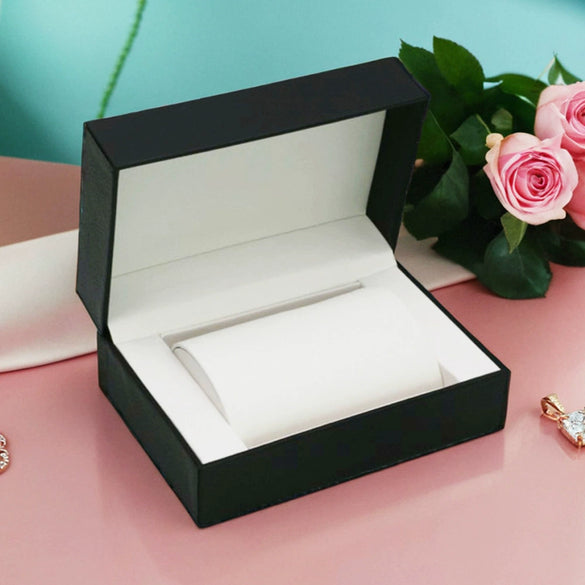Watch Box Litchi Material For Watches Packaging And Storage