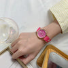 Watch Canvas Alloy Green Daisy Pattern Leisure Style