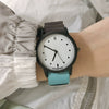 Watch Canvas Alloy Stainless Steel Round Casual Sports Style