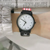 Watch Canvas Alloy Stainless Steel Round Casual Sports Style