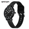 Watch Casual Simple Thin Luminous Quartz Alloy Alloy Stainless Steel Silicone Mineral Tempered Glass Round