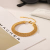 Watch Chain Titanium Steel Stainless Steel Bracelet For Women Unisex Electroplating Pvd Vacuum Plating Waterproof