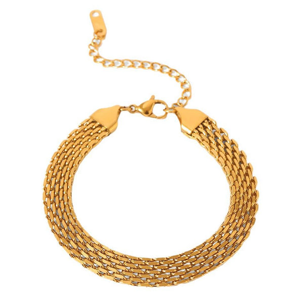 Watch Chain Titanium Steel Stainless Steel Bracelet For Women Unisex Electroplating Pvd Vacuum Plating Waterproof