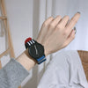 Watch Female Students College Wind Small Fresh Versatile Canvas Alloy Round Pin Buckle