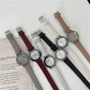 Watch For Female Junior High School Students Alloy Case Ordinary Glass Mirror Round Dial Simple Leisure Style