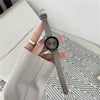 Watch For Female Junior High School Students Alloy Case Ordinary Glass Mirror Round Dial Simple Leisure Style