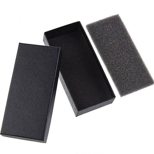 Watch Gift Box Cardboard And Sponge Material Square Dial Shape Alloy Case Fashion Style
