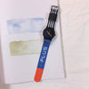 Watch Nylon Canvas Band Stainless Steel Clasp Alloy Case Round Dial Leisure Style