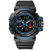 Watch Plastic Round Dial Electronic Movement Waterproof Outdoor Mountaineering Student