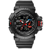 Watch Plastic Round Dial Electronic Movement Waterproof Outdoor Mountaineering Student