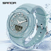 Watch Resin Round Outdoor Waterproof Casual Fashion Student Watch For Men And Women