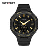 Watch Resin Round Outdoor Waterproof Casual Fashion Student Watch For Men And Women
