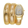 Watch Snakeshaped Alloy Stainless Steel Oval Bracelet Quartz