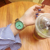 Watch Stainless Steel Alloy Strap Round Casual Quartz