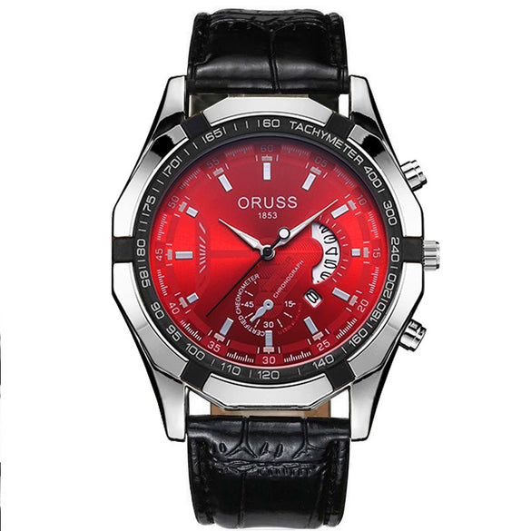 Watch Stainless Steel Full Automatic Movement Round Dial Waterproof Luminous Calendar For Men And Women