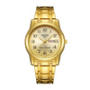 Watch Stainless Steel Round Automatic Waterproof Luminous Quartz Fashion Couple Watch