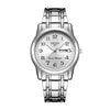 Watch Stainless Steel Round Automatic Waterproof Luminous Quartz Fashion Couple Watch