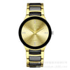 Watch Steel Alloy Diamondencrusted Round Quartz Men's And Women's