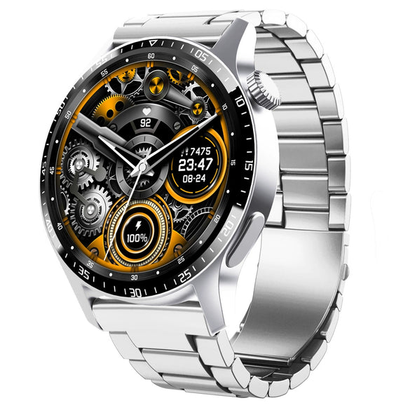 Watch Tpu Wrist Strap Aluminum Alloy Case Round Dial Multiple Functions Sports Style