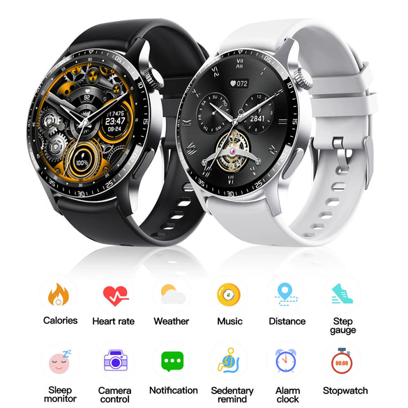 Watch Tpu Wrist Strap Aluminum Alloy Case Round Dial Multiple Functions Sports Style