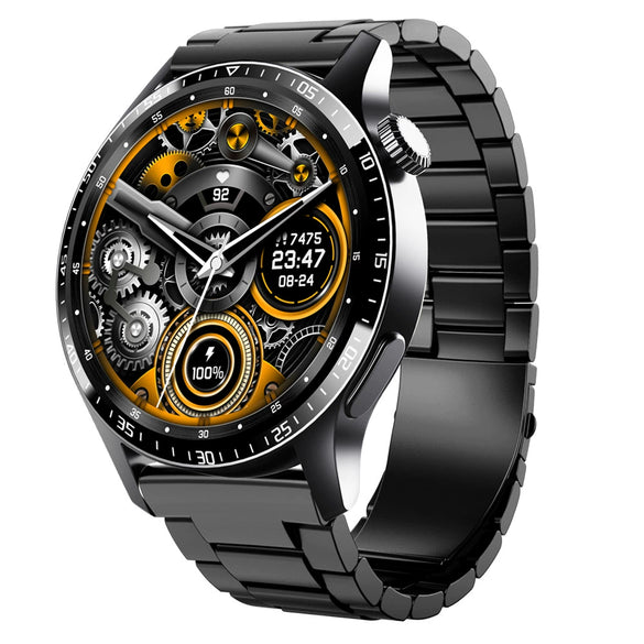 Watch Tpu Wrist Strap Aluminum Alloy Case Round Dial Multiple Functions Sports Style
