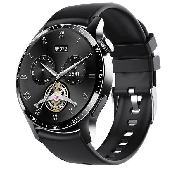 Watch Tpu Wrist Strap Aluminum Alloy Case Round Dial Multiple Functions Sports Style