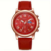 Watch Women's Round Plastic Alloy Pin Buckle Medieval Style Quartz