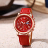 Watch Women's Round Plastic Alloy Pin Buckle Medieval Style Quartz