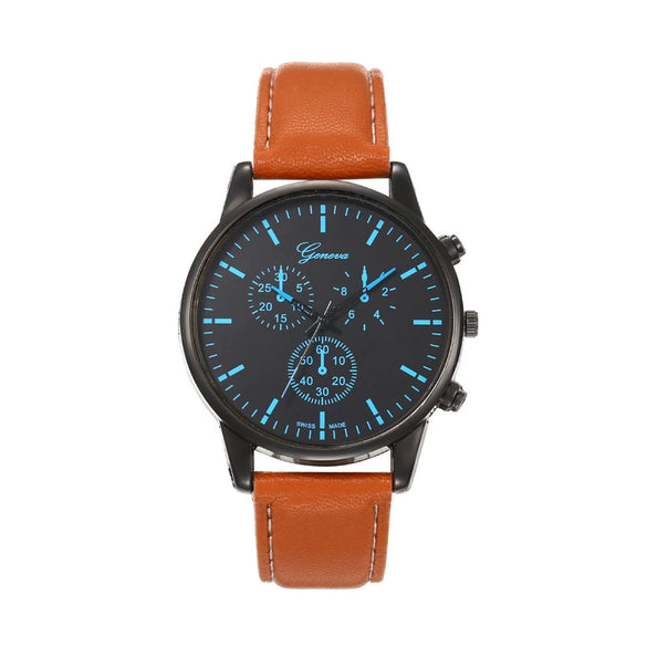 Watches Alloy Shell Round Dial Casual Style Men's And Women's