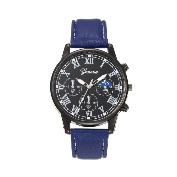 Watches Alloy Shell Round Dial Casual Style Men's And Women's