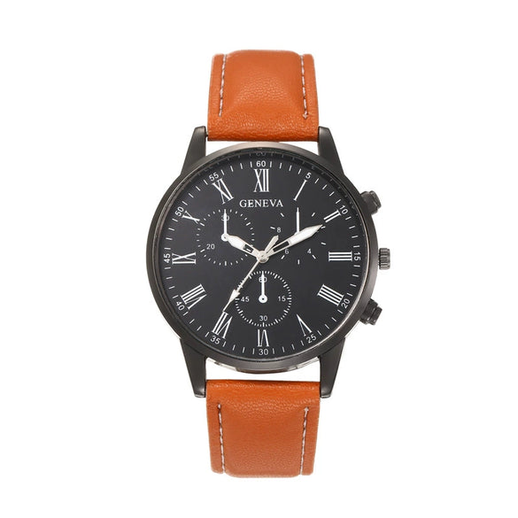 Watches Alloy Shell Round Dial Casual Style Men's And Women's