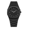Watches Casual Fashion Simple Waterproof Silicone Strap Plastic Case Stainless Steel Buckle Round Dial