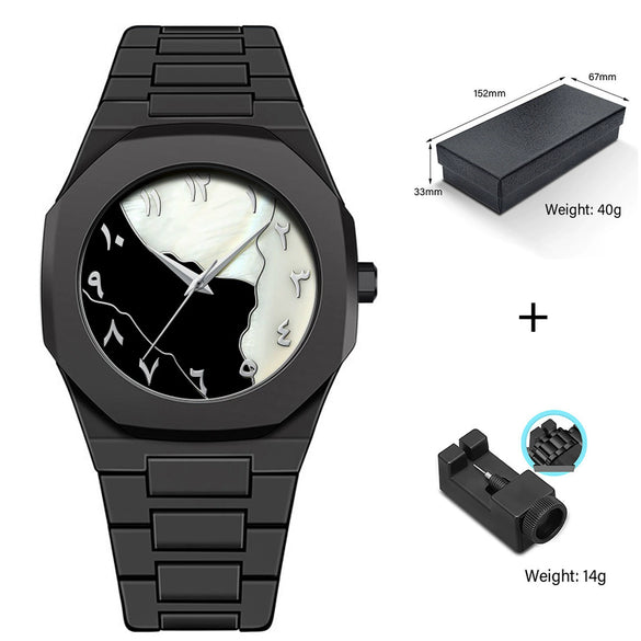 Watches Casual Fashion Simple Waterproof Silicone Strap Plastic Case Stainless Steel Buckle Round Dial
