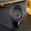 Watches Casual Style Alloy Case Imitation Leather Strap Round Dial