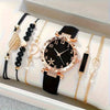 Watches Women's Highend Mechanical And Quartz Watches With Pu Strap Zinc Alloy Case Round Dial