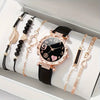 Watches Women's Highend Mechanical And Quartz Watches With Pu Strap Zinc Alloy Case Round Dial
