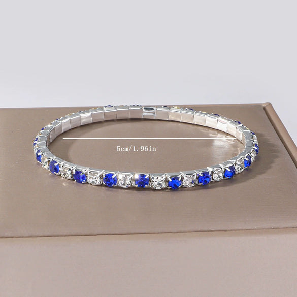 Water Drop Jewelry Set Necklace Earrings Bracelet Ring With Diamond Pendant