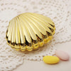 European Wedding Supplies Gold And Silver Shell Shape Creative Candy Box Hershey Candy Box Wedding Packaging Candy Box