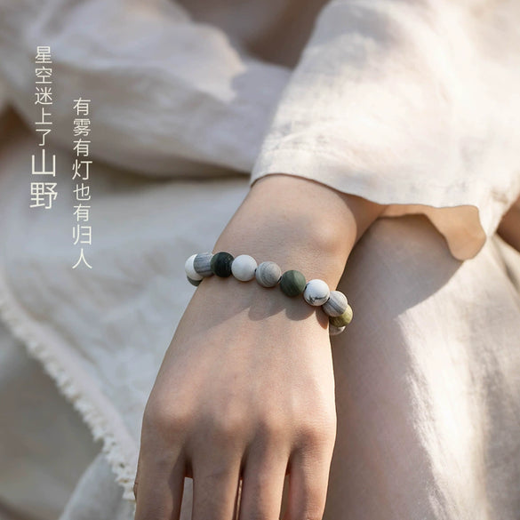 Wenwan Bracelet Stone Geometric Handmade For Women