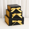 White Cardboard Folding Gift Box With Flip Top Magnetic Closure And Ribbon For Valentine’s Day And Birthday Gift Packaging