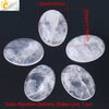 White Crystal Oval Ring Hand Ground Jewelry Accessory With Independent Packaging For Women