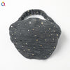 White Handmade Braided Cloth Turban Headband For Women Wide Retro Hair Wrap Headband Wholesale