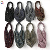 White Handmade Braided Cloth Turban Headband For Women Wide Retro Hair Wrap Headband Wholesale