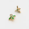 Wholesale Accessories Copper Gold Plated Antler Floating Flower Hat Glasses Demon Elf Baroque Pearl Handmade